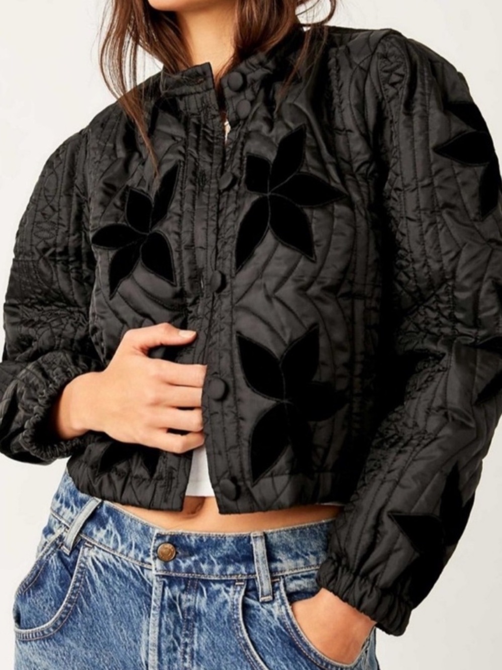 Free People Quinn Quilted Jacket